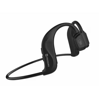 Auscultadores Swissten condução óssea Bluetooth V5.0 preto
