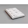 Caderno Sigel Jolie JN623 A5 120 folhas preto menta branco