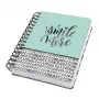 Caderno Sigel Jolie JN623 A5 120 folhas preto menta branco