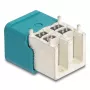 DeLOCK HDMTD conector macho quádruplo angular para placas de circuito impresso