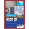 Moldura para quadro Franken AR15012 vermelha A3 470x10x650mm 2 unid.