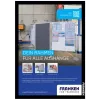 Moldura para quadros Franken AR15102 A3 preta 470x10x650mm 2 unid.