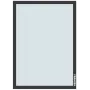 Moldura para quadros Franken AR15102 A3 preta 470x10x650mm 2 unid.