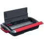 GBC CombBind® CB15 encadernadora manual, encadernadora de pente, manual, 165 folhas, preto, vermelho