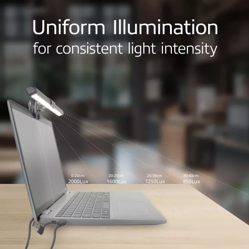 Barra de luz LED para portátil ACT AC8050, regulável, alimentada por USB