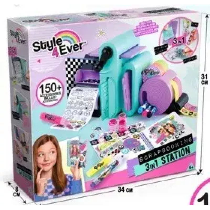 Estação de scrapbooking Canal Toys 275CL kit 3 em 1 — Canal Toys 275CL