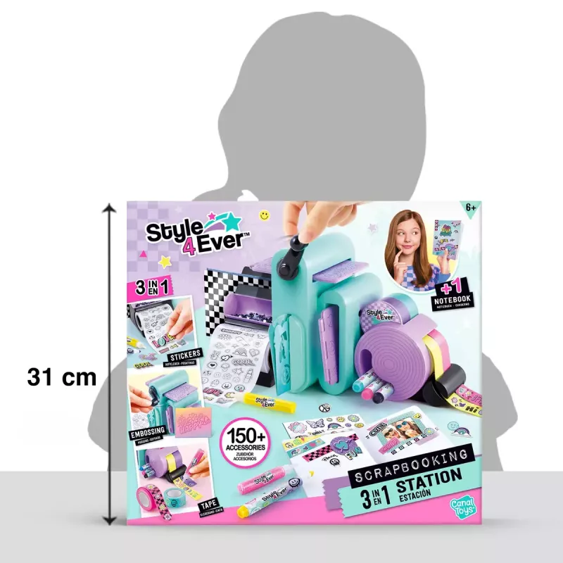 Estação de scrapbooking Canal Toys 275CL kit 3 em 1 — Canal Toys 275CL