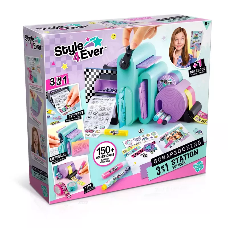 Estação de scrapbooking Canal Toys 275CL kit 3 em 1 — Canal Toys 275CL