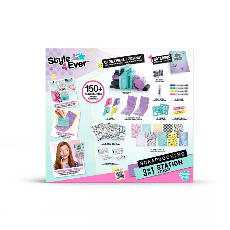Estação de scrapbooking Canal Toys 275CL kit 3 em 1 — Canal Toys 275CL