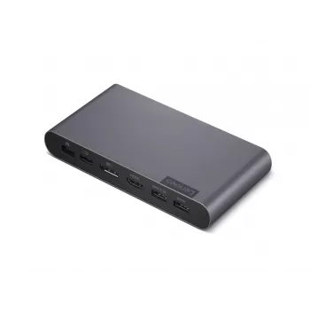 Lenovo 40B30090IT USB-C estação de acoplamento para portátil / replicador de portas, 2× USB 3.2 Gen 2, cinzento
