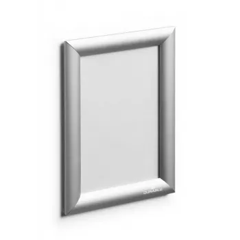 Moldura individual Durable 479523 — alumínio/plástico, 179 × 240 × 12 mm, prateado