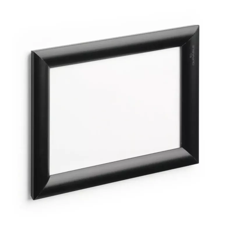 Durable 479501 moldura articulada de alumínio A5, preta