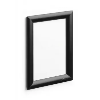Moldura Durable 479501 — moldura individual em alumínio/plástico, 179×240×12 mm, preto