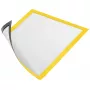 Durable DURAFRAME MAGNETIC moldura informativa A4, amarelo, embalagem de 5 (486904)