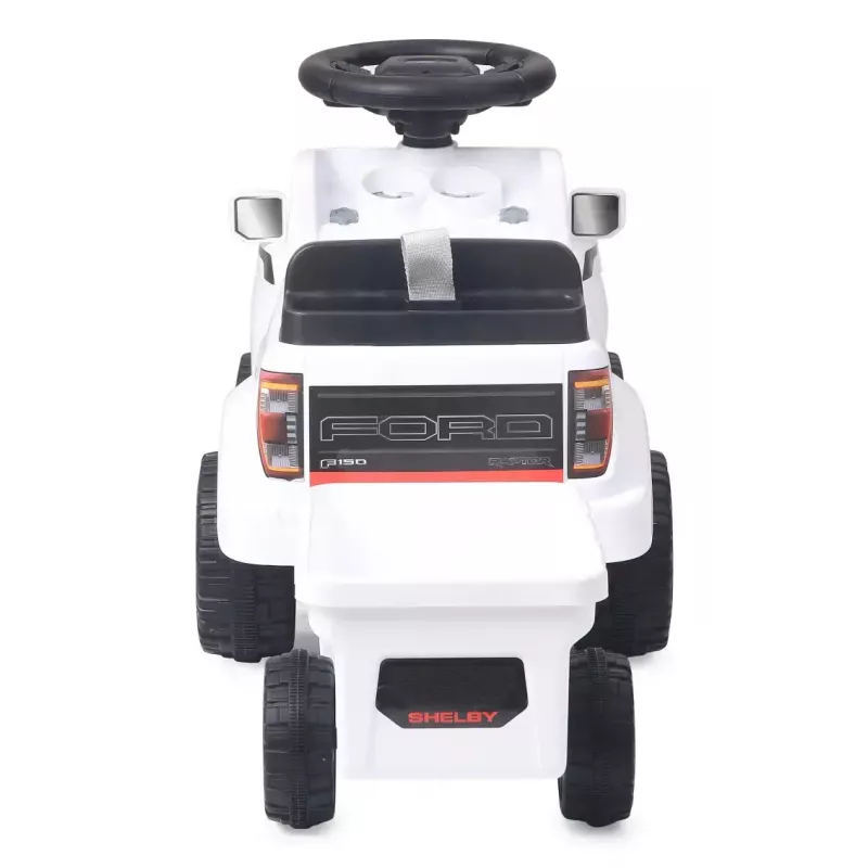 Carro de passeio Jamara Shelby Ford F-150 Raptor — a bateria, 1 lugar, 4 rodas, preto/branco