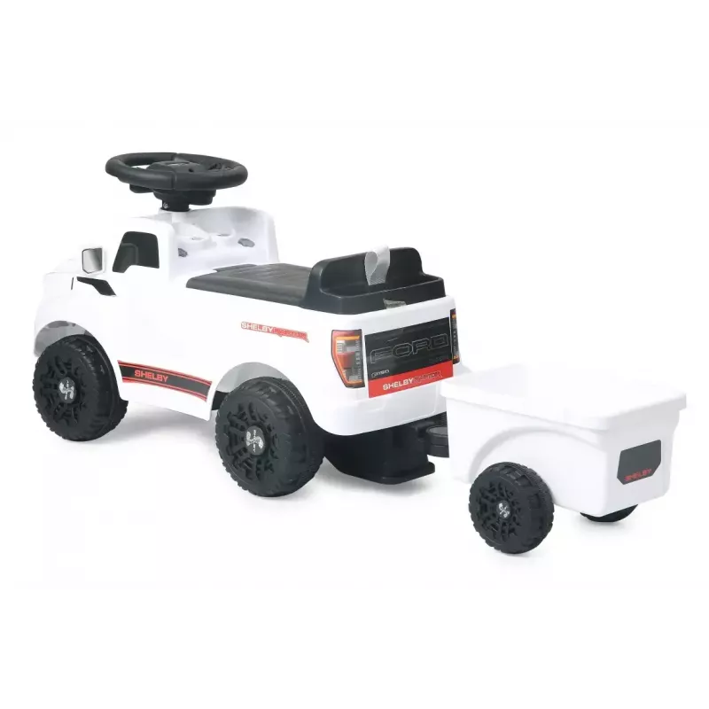 Carro de passeio Jamara Shelby Ford F-150 Raptor — a bateria, 1 lugar, 4 rodas, preto/branco