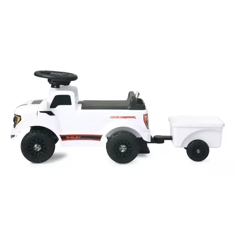 Carro de passeio Jamara Shelby Ford F-150 Raptor — a bateria, 1 lugar, 4 rodas, preto/branco