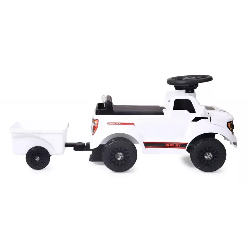 Carro de passeio Jamara Shelby Ford F-150 Raptor — a bateria, 1 lugar, 4 rodas, preto/branco