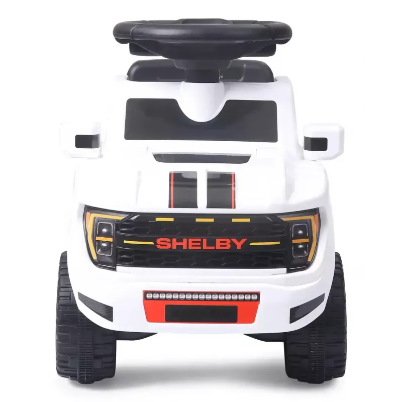 Carro de passeio Jamara Shelby Ford F-150 Raptor — a bateria, 1 lugar, 4 rodas, preto/branco