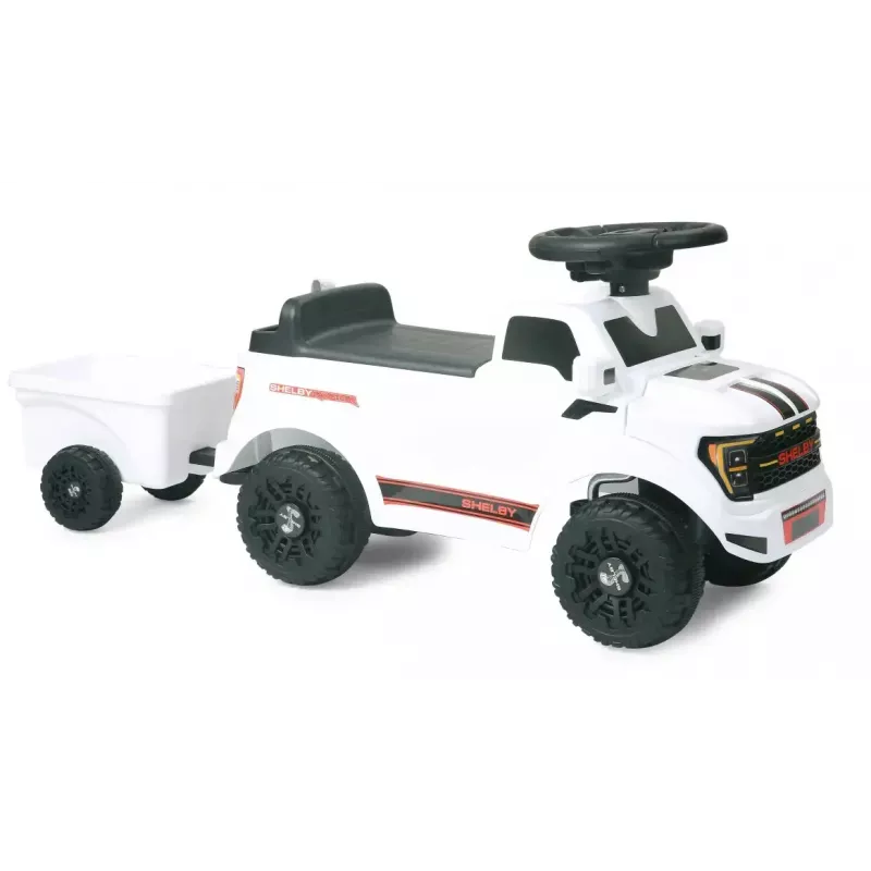 Carro de passeio Jamara Shelby Ford F-150 Raptor — a bateria, 1 lugar, 4 rodas, preto/branco
