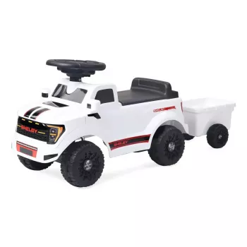 Carro de passeio Jamara Shelby Ford F-150 Raptor — a bateria, 1 lugar, 4 rodas, preto/branco
