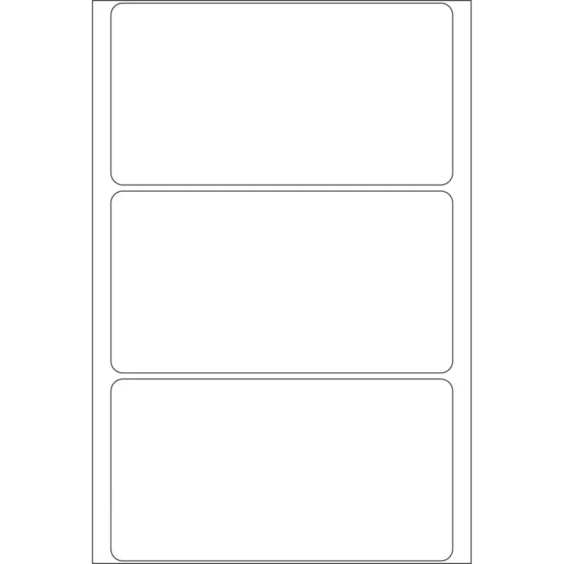 Etiquetas multiusos HERMA 52x100 mm branco papel mate escrita à mão 96 unid.