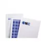Capa térmica GBC Optimal 1,5 mm, A4, transparente, branco, 100 folhas, 210 mm, 297 mm, 100 unid.