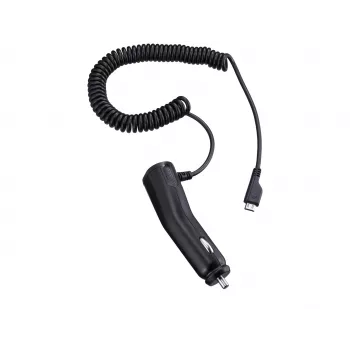 Carregador de telemóvel Samsung ACADU10CBE preto isqueiro para automóvel