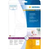 Etiquetas para CD HERMA A4 Ø 116 mm branco papel mate opaco 50 unid.