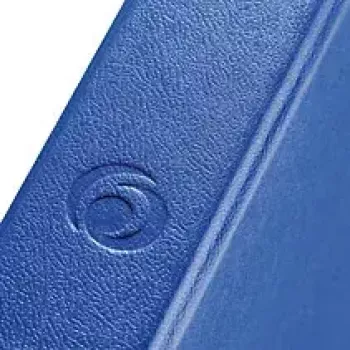 Dossier de anéis Herlitz 05365044 A5 azul polipropileno