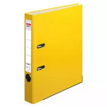 Dossier de anéis A4 Herlitz 05451307 amarelo
