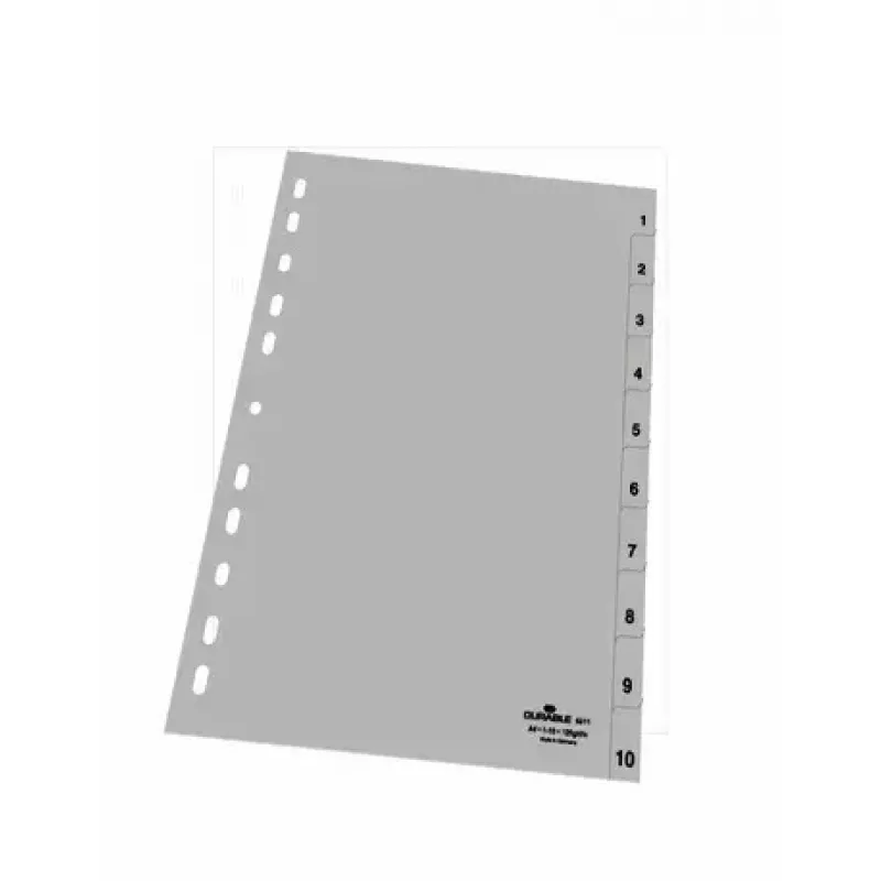 Separador numérico Durable 6511-10