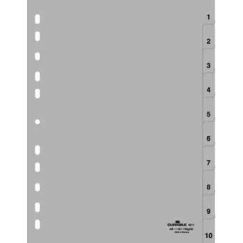 Separador numérico Durable 6511-10