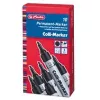 Marcador permanente Herlitz 10845360 preto 10 unid.