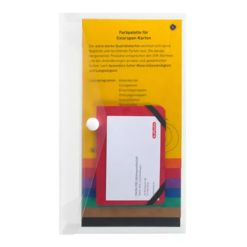 Pasta de polipropileno (PP) transparente Herlitz 10917524