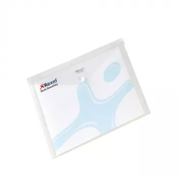 Carteira Rexel Popper A4 Branca (5), A4, Polipropileno (PP), Branca, 150 folhas, 335 mm, 235 mm