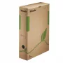 Caixa de arquivo Esselte Eco FSC® 80 mm, castanho, verde, A4, 120 g, 80 x 327 x 233 mm