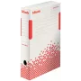 Caixa de arquivo Esselte Speedbox FSC® 80 mm, papel, branco, A4, horizontal/vertical, 80 mm, 250 mm