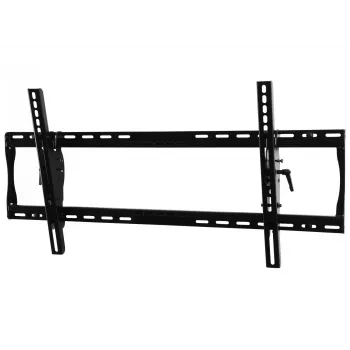 Suporte de chão para TV Peerless PT660 para ecrãs até 90 polegadas (2,29 m), suporta até 91 kg, VESA até 800x400, inclinável -5° a 15°, preto