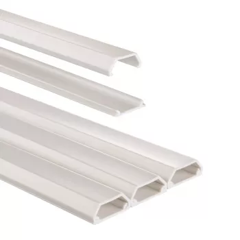 Calha para cabos Hama 00020571 calha cruzada branco