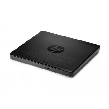 Unidade de DVD-RW externa USB HP, preta, bandeja, desktop/portátil, DVD Super Multi DL, USB 2.0, CD, DVD