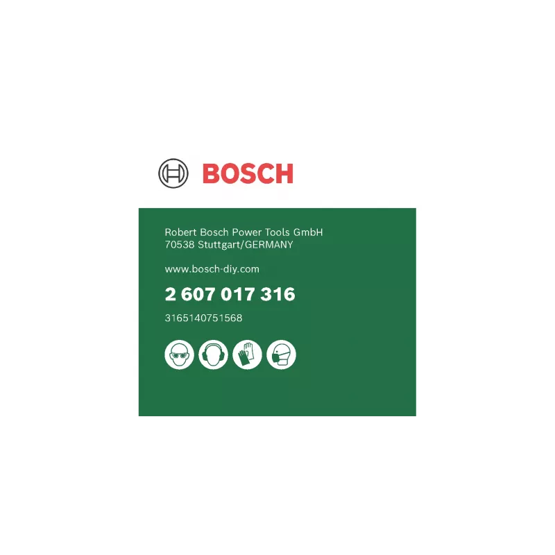 Conjunto de pontas para aparafusadora Bosch 2 607 017 316 41 peças
