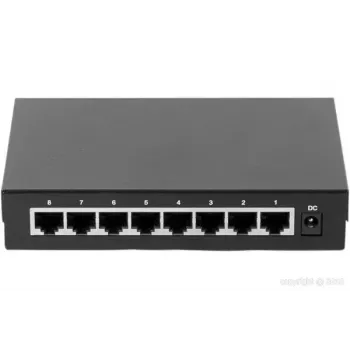Switch não gerido Dexlan 891008 8 portas Gigabit Ethernet preto
