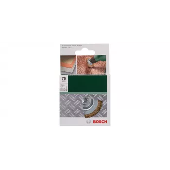 Escova de arame Bosch 2609256519 7,5 cm diâmetro da haste 6 mm