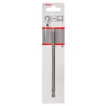 Bosch 2607001672 ponta de chave de fendas Torx T27, extradura, E 6.3, 1 unid.