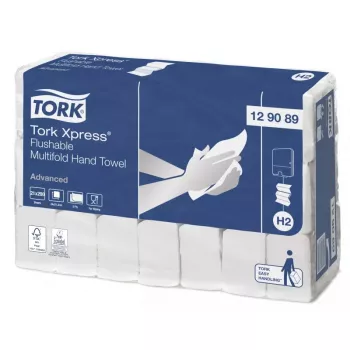 Toalhetes de papel Tork 129089 200 folhas branco