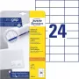 Etiqueta autocolante retangular AVERY 3474-10