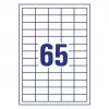 Etiquetas autocolantes retangulares AVERY 3666-10