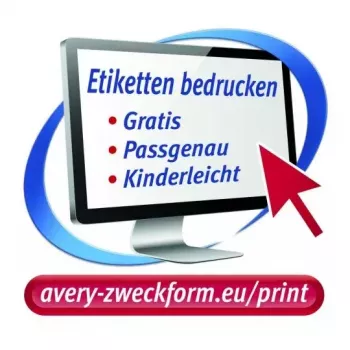 Etiquetas autocolantes para impressora AVERY L4732REV-10