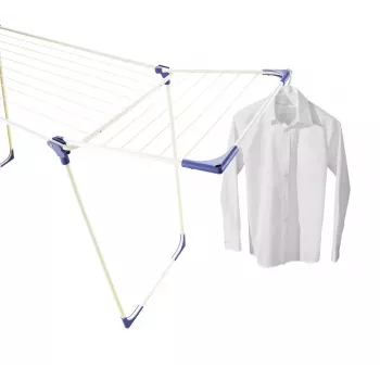Suporte de mesa Leifheit 81621 azul branco